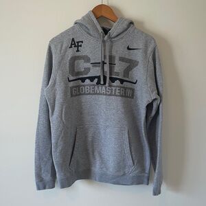 Nike Gray AF C-17 Globemaster III Pullover Hoodie